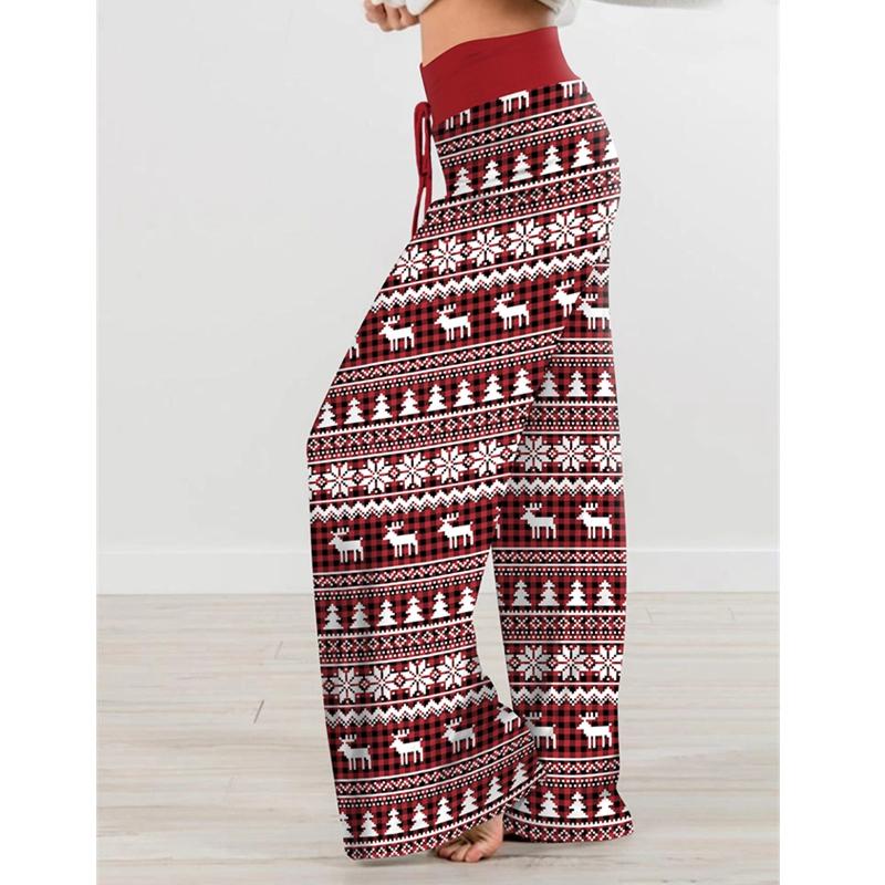 Loose Drawstring Elastic Waist 