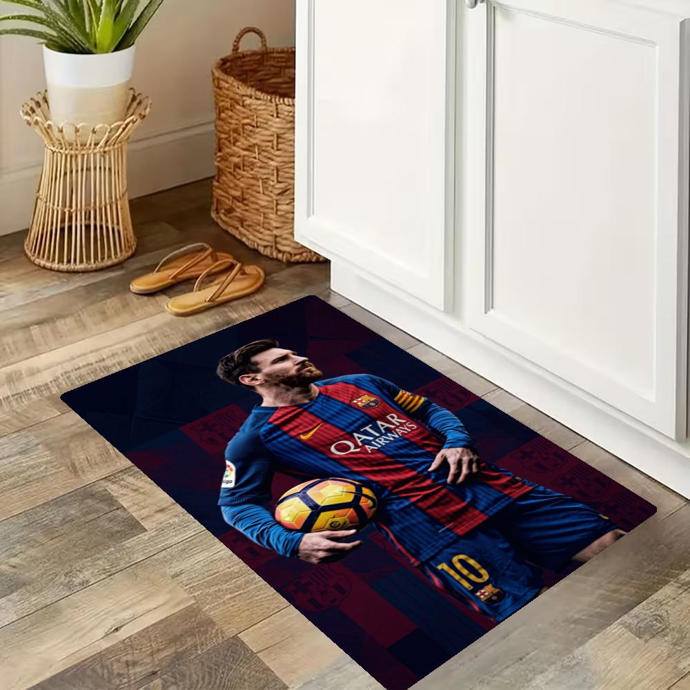 Messi Kitchen Mats Durable Bathroom Pads Comfortable Rugs Carpets For Kitchen Home Office Sink Laundry Room Bathroom Decor