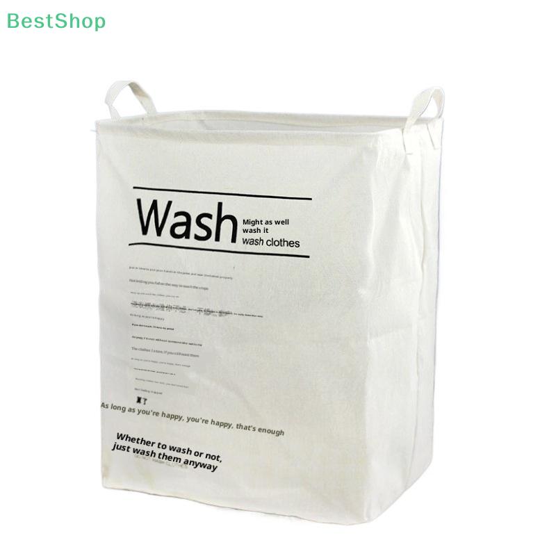 Fabric Linen Dirty Clothes Basket Foldable Laundry Hamper Toy Storage Bin Clutter Organizer For Home Bedroom Living Room