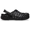 Crocs Classic Clog Lined Geometric Shoes 'Black' Women's
