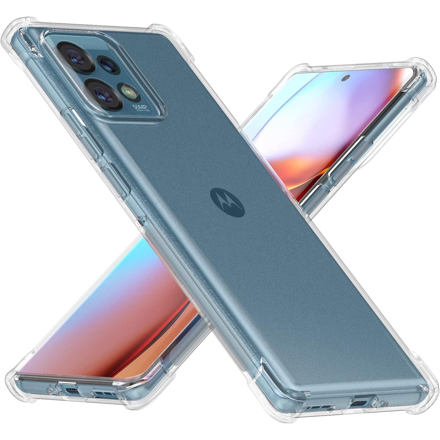

for Moto Edge+ Phone Cases, Clear Anti-slip Shockproof Durable Flexible soft Case Cover for Motorola Moto Edge Plus TPU