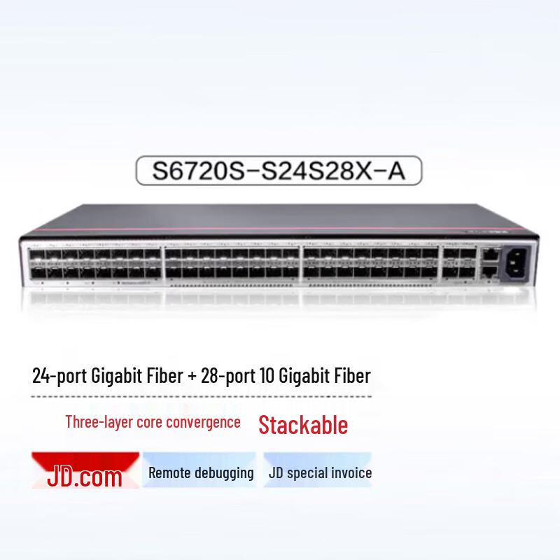 

Huawei S6720S-S24S28X-A 10 Gigabit Managed Switch