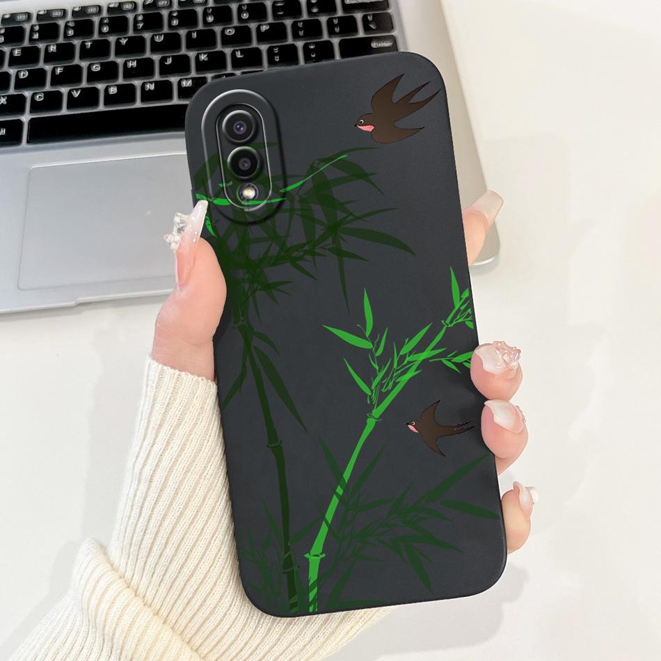 For Samsung Galaxy A02 A02s Phone Case Samsung A02 A02S SM-A025F A022G Elegant Floral Printing Soft Silicone Shockproof Cases