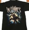 In Flames Here I Am T-Shirt Short Sleeve Cotton Black Men Size S To 5XL