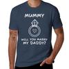 Mummy Will You Marry My Daddy Kids Statement Baby Onesie TShirt Festive Simple TShirt