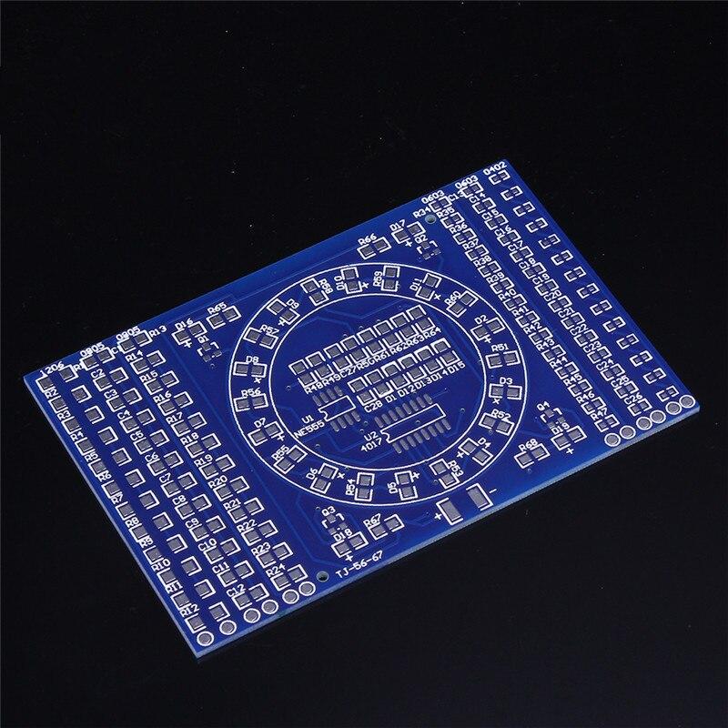 CD4017 Rotierende LED SMD NE555 Lötübungsbrett DIY Kit Fanny Skill Training Elektronischer Anzug