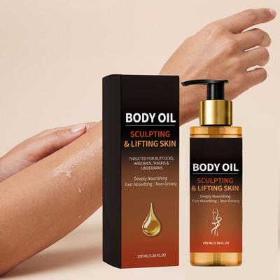 Body Moisturizing Body Oil - Softens And Nourishes Skin, Provides Daily Moisturizing And Hydration, Not Greasy For Massage Use 100ml