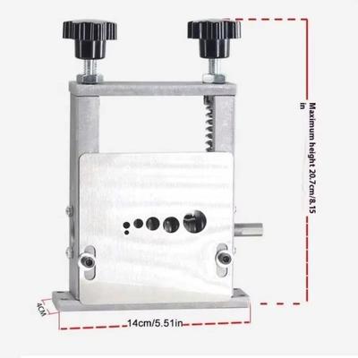 Double Drive Manual Wire Stripping Machine Hand Crank Heavy Duty Copper Wire Stripper Universal Stripping Tool