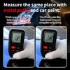 R&D TC100 Metal Putty Coating Thickness Gauge for Car Digital 0-1300um Fe NFe Zn Probe Car Paint High Speed Paint Film Meter
