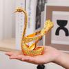 6Pcs Zinc Zinc Zinc Alloy Luxury Dessert Utensils Elegant Dessert Spoon Coffee Spoon  Coffee Dessert
