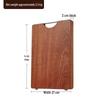 Black Sandalwood Solid Wood Cutting Board