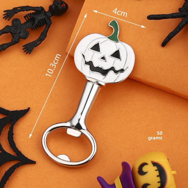 

Halloween Small Gifts: Pumpkin-shaped Bottle Opener, Zinc Alloy Beer Bottle Opener белый