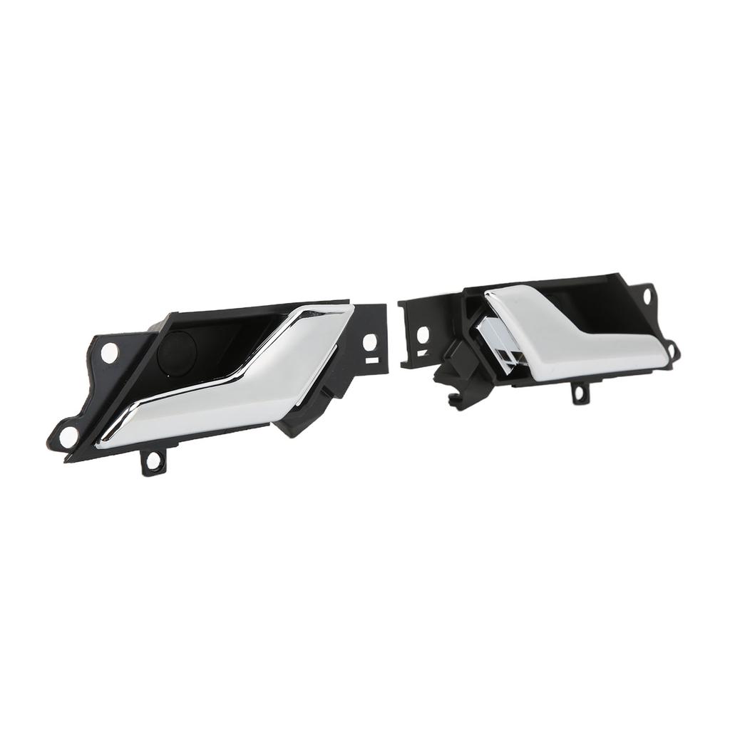 2PCS Car Door Internal Handle Silver 96861998 96861999 Replacement for Chevy Captiva Sport