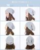 JIRROUZ Lightweight Simple Cotton Knit Hat, Original All-Season Watch Cap, Unisex, Size M, Beige