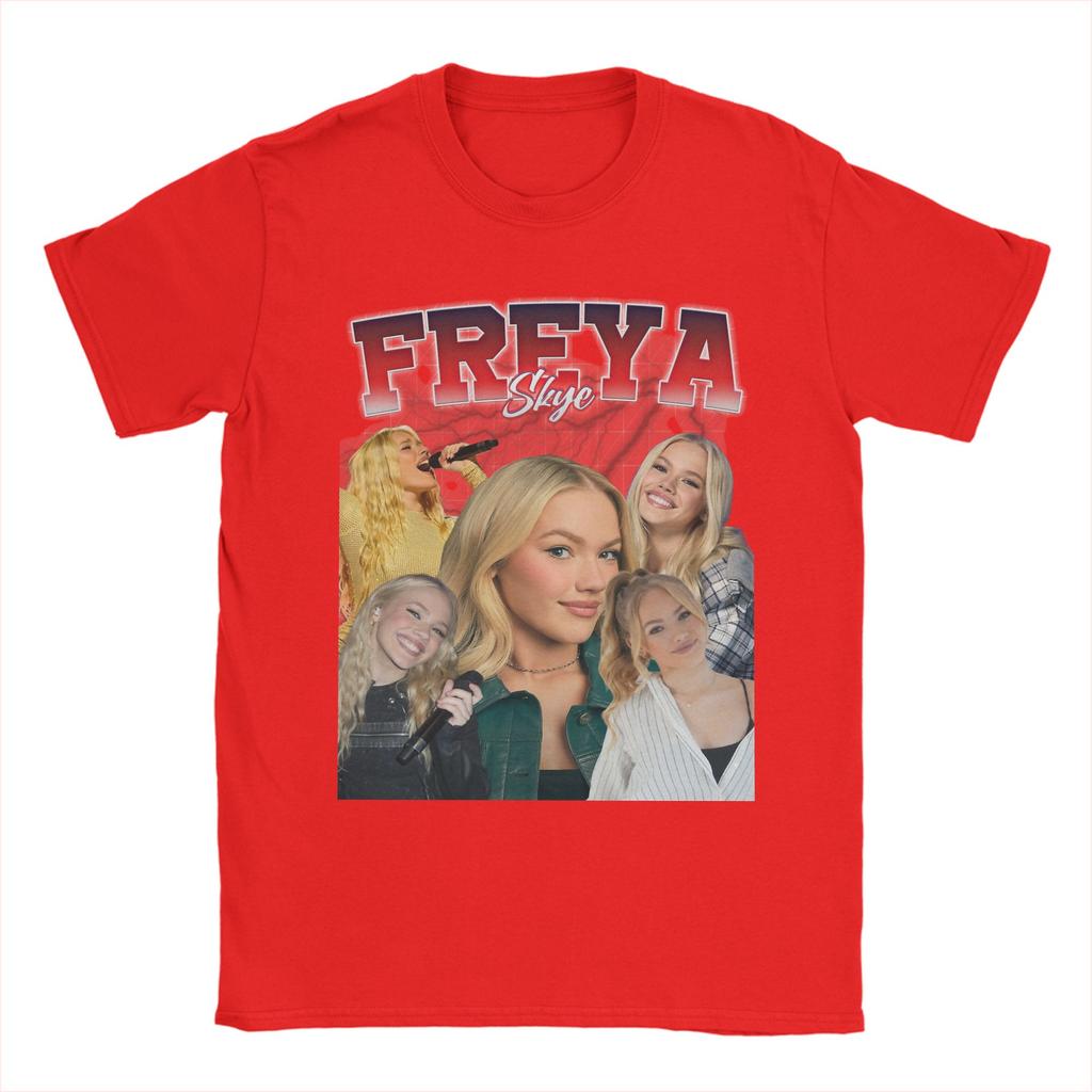 Freya Skye T Shirts for Unisex Cotton Leisure TShirts O Neck Tees Short Sleeve Tops Printing