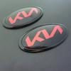 Emblema do Capô Dianteiro do Carro Emblema do Porta-Malas Traseiro KIA sportage ceed sorento cerato optima picanto rio soul k3 k5 stonic Ajuste de Adesivo