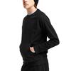 Timberland Bluza męska casual z haftowanym logo, czarna A2D3J-001