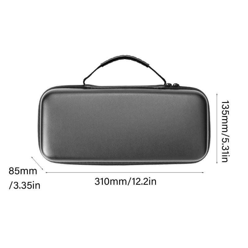 Travel Case Carrying Bag Featuring Shockproof Interior and Organized Storage For Win 5 Handheld Gaming Consoles Safety