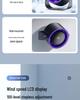 Smart High-Speed Portable Desktop and Hanging Fan with Digital Display