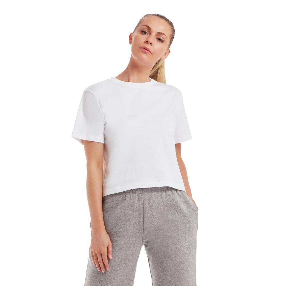 Mantis Womens/Ladies Heavy Crop T-Shirt