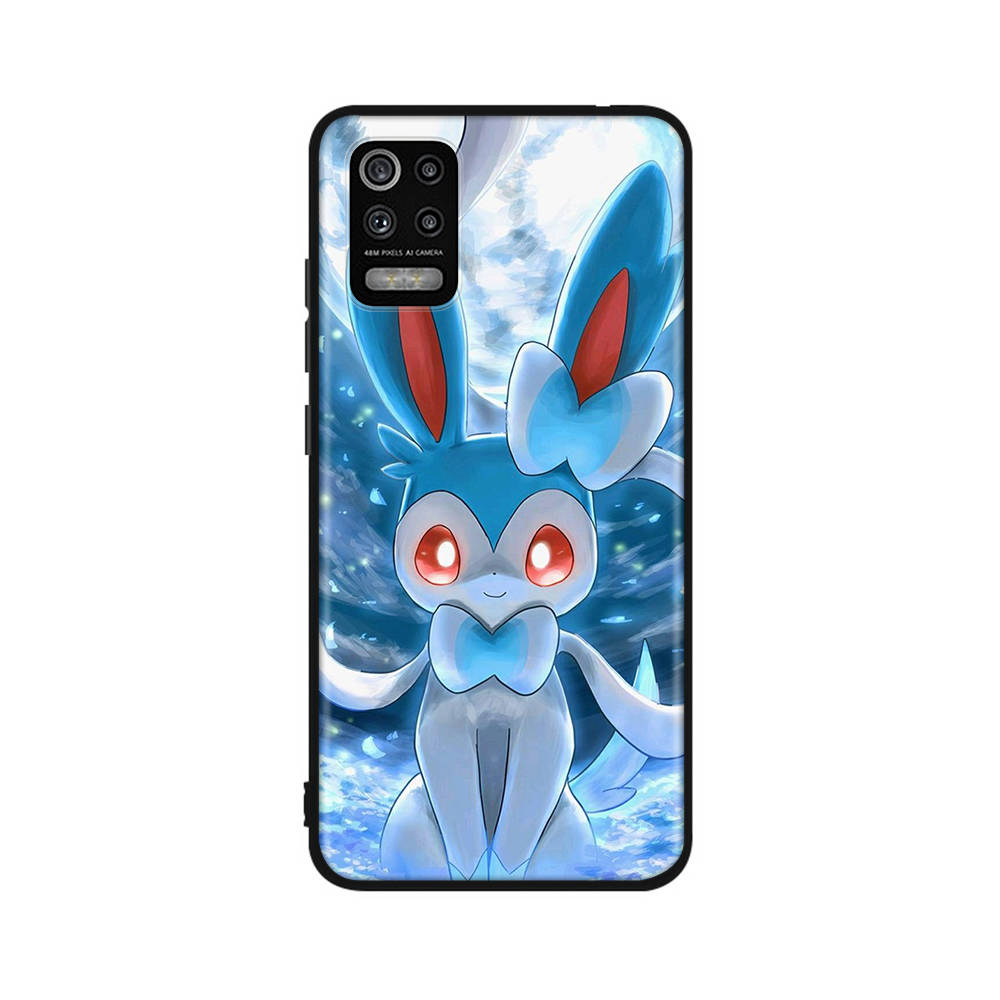 CT57 Pokemon Case for iPhone 16 15 Plus 14 13 12 11 Pro 8 7 6S 6 SE 5S X XR XS Max Realme C30 C33 C31 9I Huawei P30 Black Sofe Cover