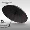 16-Bone Windproof Heavy-Duty Long-Handle Umbrella