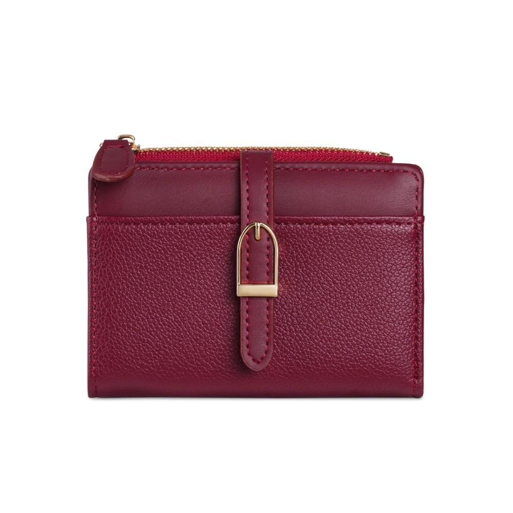 New Two-fold Women's Leather Wallet Zipper PU Leather Coin Purse Multifunctional Card Holder Wallet Ladies