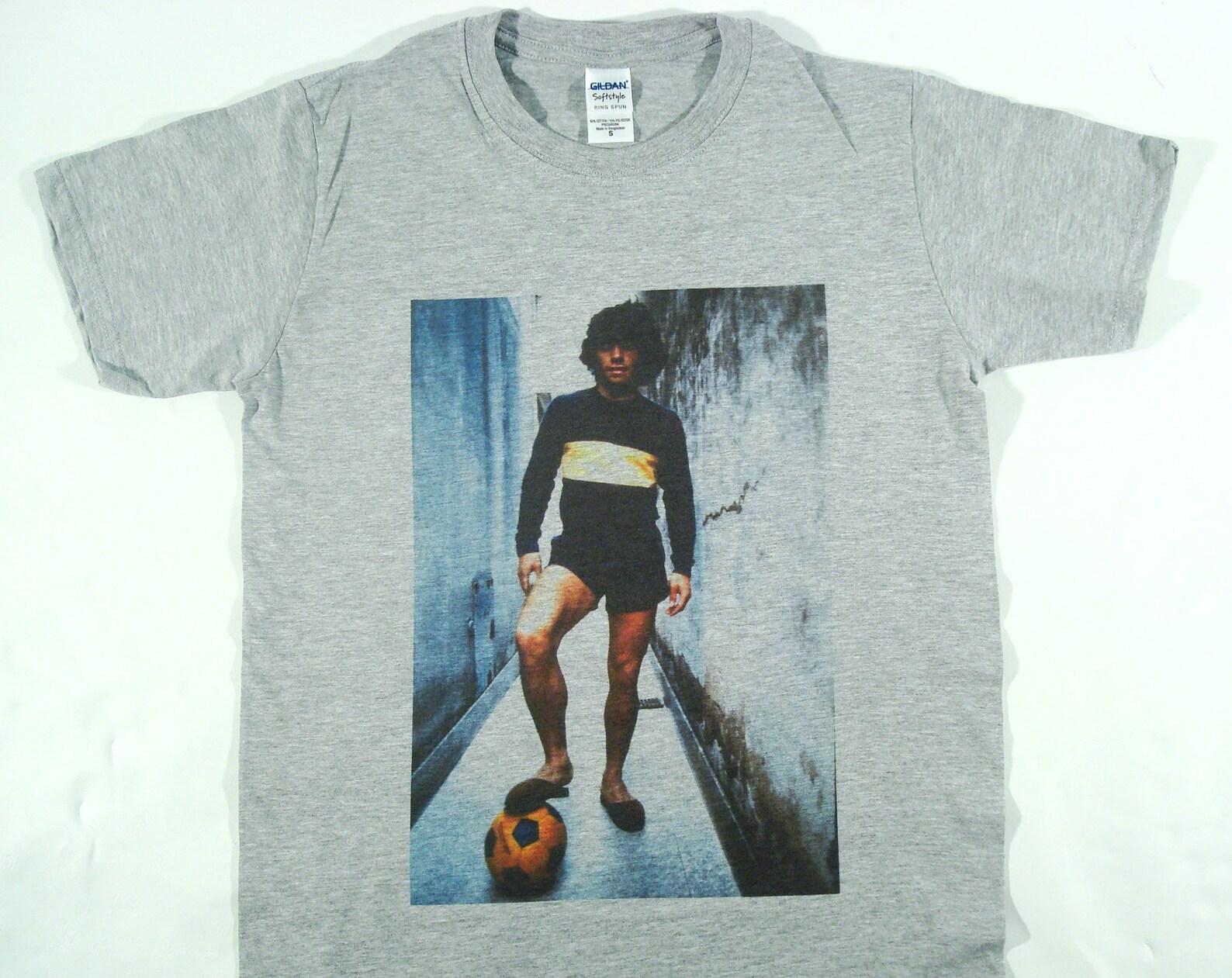 Diego Maradona Grey T-Shirt sizes available S-3XL 3XL