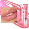6-color Crystal Head Tube Lip Gloss Nourishes Pearlescent Band Sparkling Lip Gloss Moisturizes Exfoliating Make Up Beauty Lips Care