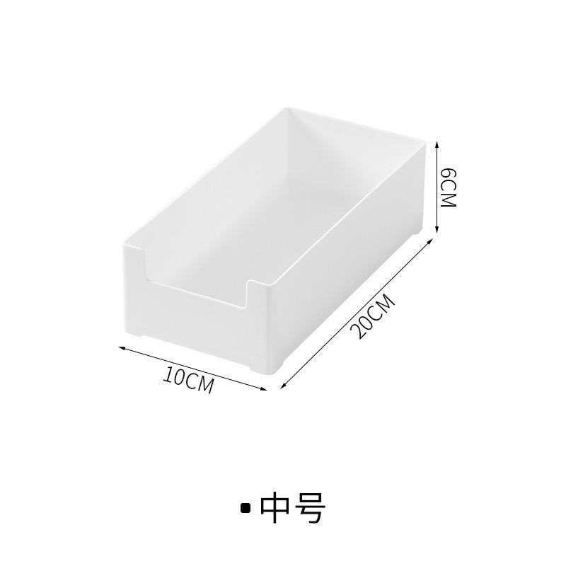 Desktop Drawer Separate Storage Box Cosmetics Compartment Storage Box Kitchen Tableware Plastic Finishing Box Storage Box