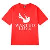 Austria Eurovision Song Contest 2025 JJ T Shirt Unisex Wasted Love Printed Short Sleeve T-shirts Men Women 100% Cotton Clothing