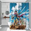 D-Dragon Quest 1 Piece Of 150X180Cm Printed Shower Curtain Partition Bathroom Waterproof And Mold Resistant