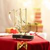 Brass Ship Showpiece with Wooden Base, Handmade Decorative Sailing Boat for Home Decor, Office Table, Gift Item, Art Figurine