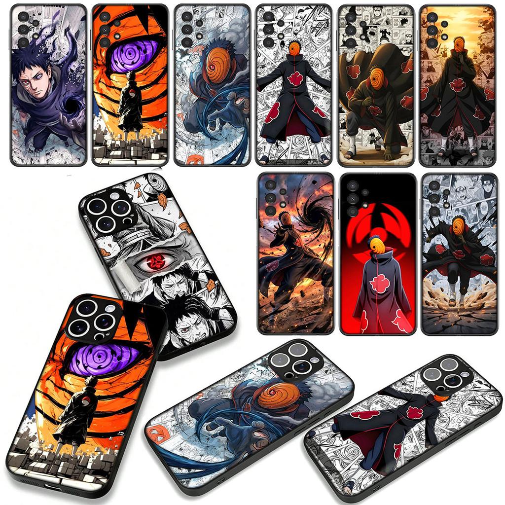 Phone Cover Obito Uchiha Tobi Narutos Casing for Xiaomi Redmi Note 14 12 13 ProPlus A4 A3 Pro Plus 12C 13C 14C 5G + Case