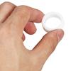 10Pcs Soft Supple Silicone Scissor Finger Rings Comfortable Finger Protector Ring for Hairdressing Scissors Pet Grooming Barber