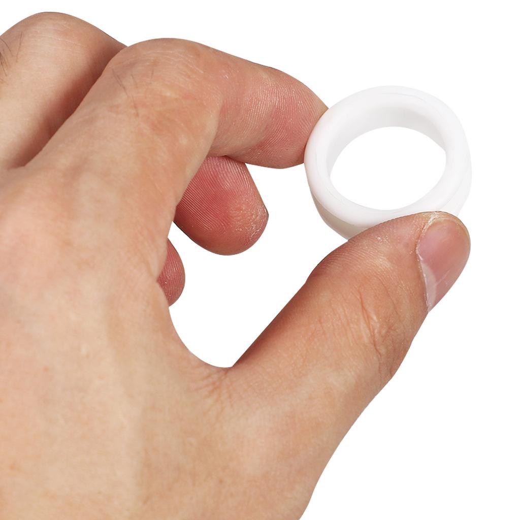 10Pcs Soft Supple Silicone Scissor Finger Rings Comfortable Finger Protector Ring for Hairdressing Scissors Pet Grooming Barber