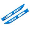 2PCS Side Wing Badge Emblem Fender Sport Car Sticker For BMW M Power Performance M3 M5 X1 X3 X5 X6 E46 E39 E36 E60 E90
