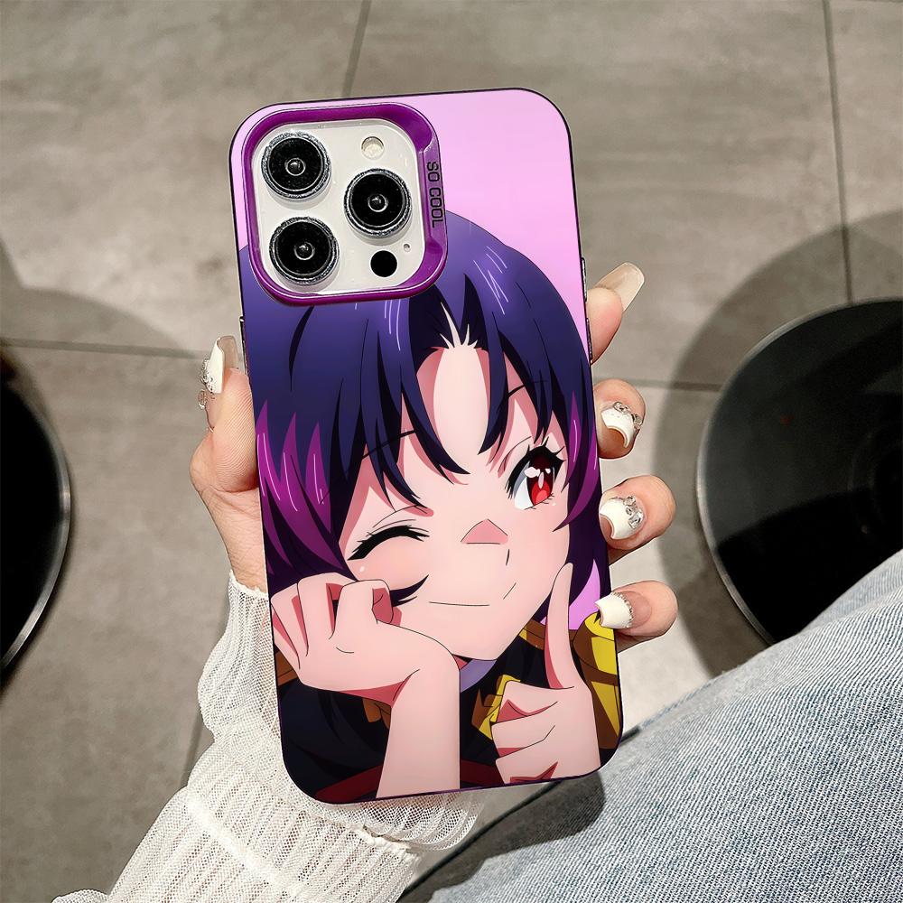 

Mato seihei Yakumo Ezo Purple Translucent Mobile Phone Case for iPhone 17 16 15 14 13 12 11 X XR XS Air Pro Max Plus Colorful iPhone 16 Plus