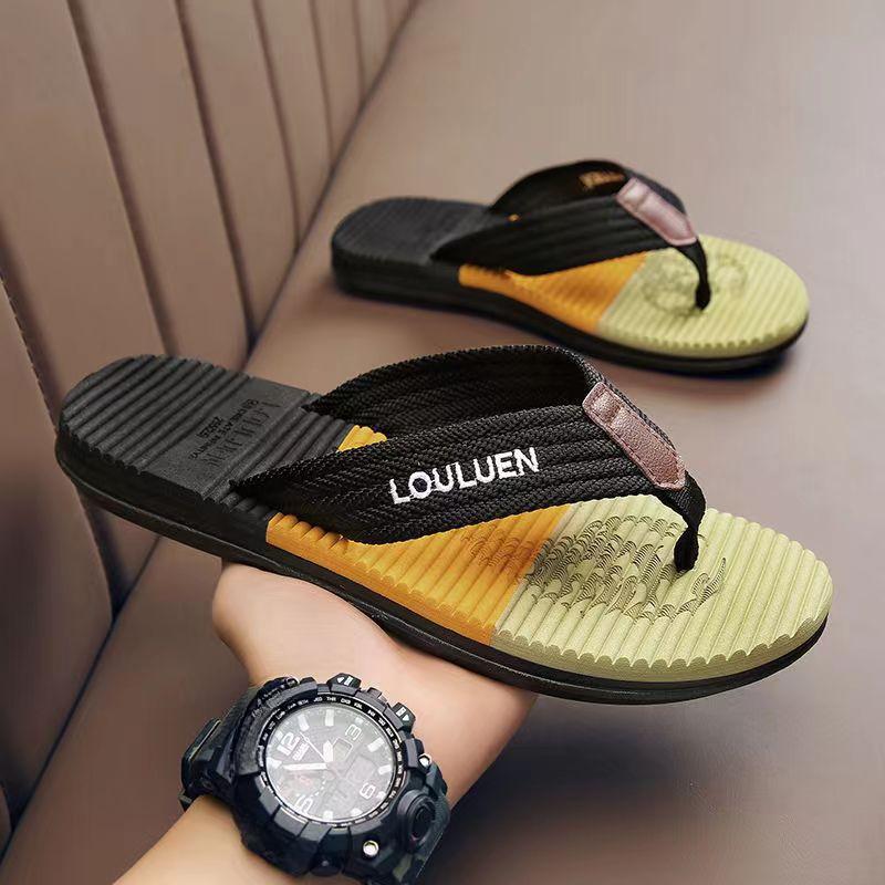 Männer Flip-Flops Sommer Strand Flip-Flops Männer Mode Atmungsaktive Casual Männer Strand Hausschuhe Sommer Im Freien