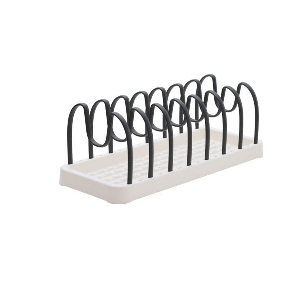 U-shaped Pot Lid Rack Adjustable Cutlery Storage Rack Multifunctional Pot Lid Holder  Kitchen