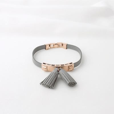 Damen Lederarmband Paar Mehrschichtig Kette Mode Amor Quaste
