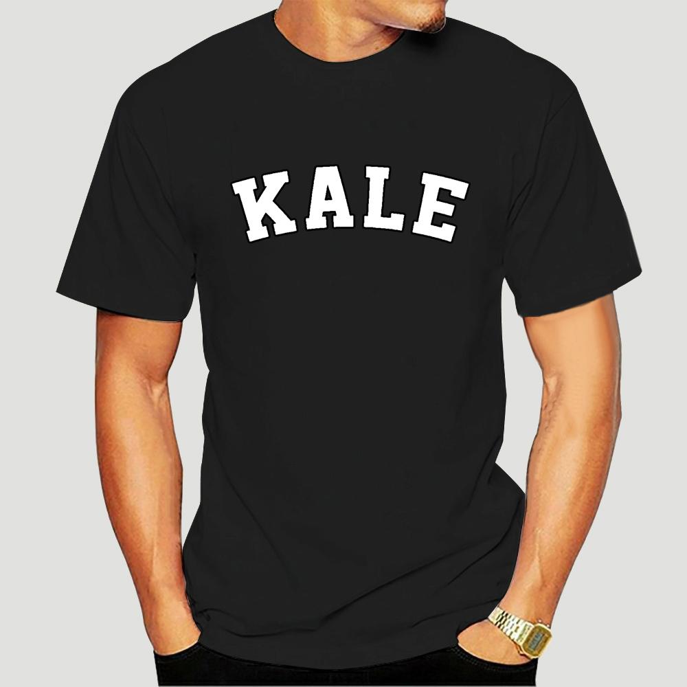 Fashion Printed Men T-shirt Cotton Short Sleeve Kale Funny Vegan Women Tee Shirts