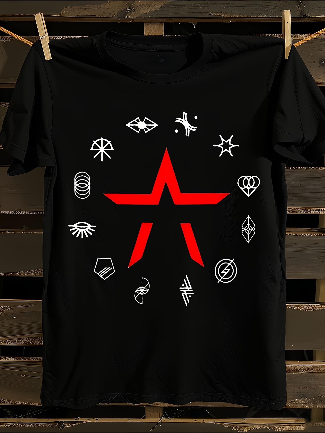 Heavyweight 252gsm Starset Band Graphic T-shirt M