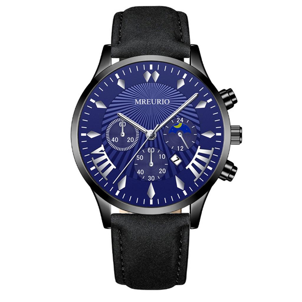 Men's Luminous Running Alarm Clock Watch