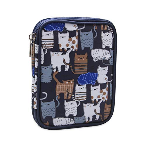 

Teamoy Affordable Crochet Hook Storage Case, Double-Layered, for Crochet Hook Sets, Crochet Accessories, Craft Tools, and Writing Supplies, Perfect fo