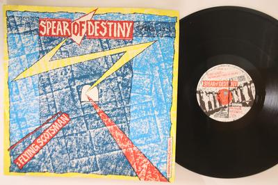 12inch Record SPEAR OF DESTINY - Flying Scotsman SPEAR131 BURNING ROME 1983 UK Rock Used