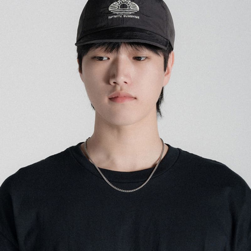 BICYCLE TROPHY S.S chain necklace 23 (all surgical steel / basket)