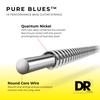 DR Strings Pure Blues Quantum Nickel Bass Strings, .045-.105, PB-45 [Official Japanese Product]