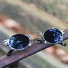 Women's sunglasses, small frame round sunglasses, men's and women's punk sunglasses.