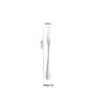 Stainless Steel Cutlery Set: Fork, Spoon, Long Ice Spoon, Western Knife, Steak Knife, Hotel Use, Customizable Logo
